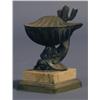 Image 1 : TIFFANY & CO. BRONZE DOLPHIN INK STAND,