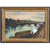 Image 1 : SAUL SHARY, 18x26 o/c, along the Arno