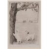 Image 1 : MARGUERITE KIRMSE ETCHING, One Up and T