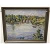 Image 1 : AMERICAN SCHOOL, 26x32 o/c, river sce