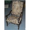 Image 1 : BAROQUE STYLE ARMCHAIR with needlepoint