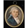 Image 1 : FRENCH MINATURE PORTRAIT, Gentleman Wit