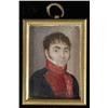 Image 1 : FRENCH MINATURE PORTRAIT, Naval Officer