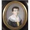 Image 1 : FRENCH MINATURE PORTRAIT, Marquis de Tr
