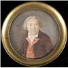 Image 1 : FRENCH MINATURE PORTRAIT, Elder Gentlem