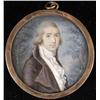 Image 1 : FRENCH MINATURE PORTRAIT, Portrait of a