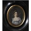Image 1 : FRENCH MINATURE PORTRAIT, Lady with Lig