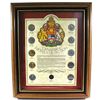 Image 1 : *1858-1967 Canadian Nickel Collection 11-coin Set in Wooden Frame. You will receive an example of al