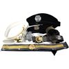 Image 1 : *Estate Lot of British and Canadian Military Belts and Hats. You will receive 3 belts, 3 hats and a 