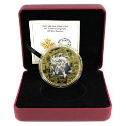 2017 Canada $50 DC Comics Originals - All Star Comics 3oz. Gold Plated Fine Silver Coin (Missing out