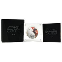 2016 $2 Niue 1oz Fine Silver Proof Star Wars BB-8 commemorative. Coin comes encapsulated in Acrylic 