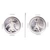 Image 1 : lot of 2x 1 oz. Fine Silver Warriors Series, Lot includes Aztec & Spartan. (Tax Exempt) 2pc