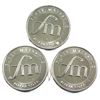 Image 1 : Lot of 3x 1oz Fine Silver First Majestic Rounds. .999 Fine. (Tax Exempt)  3pc