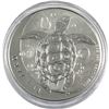 Image 1 : 2011 Fiji $10 5oz Fine Silver TaKu Turtle.  Coin Comes encapsulated (capsule scratched) .999 Fine Si