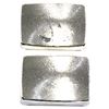Image 2 : Lot of 2x Beaver Bullion Fine Silver Bars. Lot includes a Hand Poured 2 oz. and a Hand Poured 3oz Ba