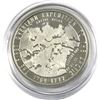 Image 2 : Vintage 1969 Sterling Silver Medallion commemorating Samuel Hearne, the first overland exposition to