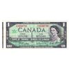 Image 1 : Cut Off Register Error! 1967 BC-45b $1, Bank of Canada, Beattie-Rasminsky, S/N: F/P9244756, Fine (Li