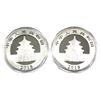 Image 2 : 2018 China 30g .999 Fine Silver Pandas in Capsules. 2pcs (TAX Exempt)