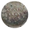 Image 3 : 1885 Canada 5-cent Small 5 Over 5 ICCS Certified VF-20.