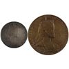 Image 3 : Estate Lot of Medal Pairs with Small and Large Versions. You will receive 1837-1897 Queen Victoria D