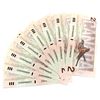 Image 1 : 1986 Bank of Canada $2 Notes Bonin-Thiessen Signatures with Consecutive Serial Numbers EGR4988834-84