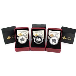 2016, 2017 & 2018 Canada $5 ANA Commemorative Fine Silver Coins - 2016 ANA California State Flower -