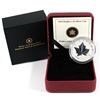 Image 1 : 2010 Canada $5 Piedfort Fine Silver Maple Leaf (Missing label on sleeve & light scuff on capsule). T