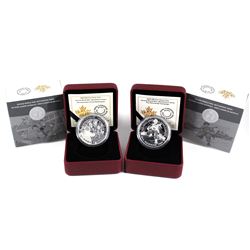 2019 & 2020 Canada $20 WWII Battlefront Series - 2019 The Normandy Campaign & 2020 Liberation of the