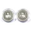 Image 2 : 1867-2017 CIBC Canada 150th Commemorative 1oz .9999 Fine Silver Rounds in Capsules. 2pcs (TAX Exempt