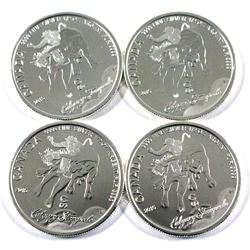 2015 Canada $2 1/2oz Calgary Stampede .9999 Fine Silver Coins. 4pcs (TAX Exempt)
