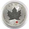 Image 1 : 2016 Canada 1oz Coloured .9999 Fine Silver Maple Leaf in Capsule. (TAX Exempt)