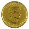 Image 2 : 2014 Canada 1/4oz .9999 Fine Gold Maple Leaf (Impaired). TAX Exempt