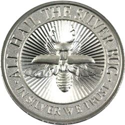 Intaglio Mint "All Hail The Silver Bug" In Silver We Trust Series - Stag Beetle 2oz .999 Fine Silver