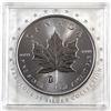 Image 1 : 2018 Canada 1oz F15 Privy .9999 Fine Silver Maple Leaf in F15 Square Capsule. (TAX Exempt)