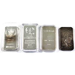 Lot of Various 1oz .999 Fine Silver Bars - Sunshine Minting, Northwest Territorial Mint, World Wide 