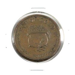 Unique General Motors Products of Canada Copper Token. Observers: "Pot Of Gold"  for Parts and Acces