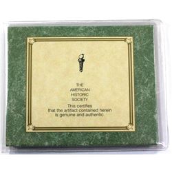 United States Penny Mint Error "Struck off Center" Coin appears to be 60% off struck, comes in cardb