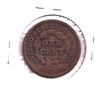 Image 2 : 1852 United States 1-cent with Counter Stamp "D Guild" on Obverse. Coin is in Fine condition.