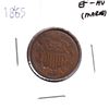 Image 1 : 1865 United States 2-cent in EF-AU Condition. Coin has some unique die cracks throughout the margins