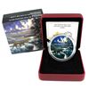 Image 1 : 2017 $30 Fine Silver "Animals in the Moonlight-Cougar" Coin is 2oz Pure Silver and comes with Origin