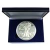 Image 1 : 2000 Half Troy Pound Fine Silver Proof Eagle produced by the American Historic Society. Coin is 3.5 