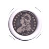 Image 1 : 1827 United States Silver Capped Bust 50-cent, Square Base 2. Coin is a strong Fine condition with c