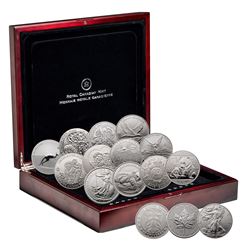 Scarce 2012 Canada 'Fabulous 15' World's Most Famous Silver Coin Collection 15-coin Silver set!