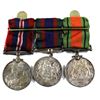 Image 1 : Set of 3 WWII Medals: Set includes the 1939-45 Defence Medal, Volunteer Service Medal, & the 1939-19