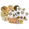 Image 1 : Estate lot of 24x Assorted Wooden Tokens