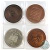 Image 2 : Lot of 4x Toronto City Medals. You will receive 3x different designs of the Toronto City Hall & 1840
