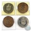 Image 1 : Central Coin Club Toronto Medallions. You will receive 2 different designs - one being uniface with 