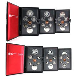 1982-1987 Canada 7-coin Proof Double Dollar Sets (Some coins are toned & 1982, 1986 and 1987 come wi
