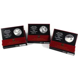 Lot of 3x 2005-2006 Canada $20 National Parks Fine Silver Coins (Tax Exempt). This lot includes: 200