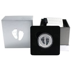2018 Canada $10 Welcome to the World Baby Feet Fine Silver Coin. (TAX Exempt)
